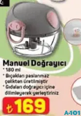 TANTİTONİ MANUEL DOĞRAYICI 180 ML TANTİTONİ MANUEL DOĞRAYICI 180 ML